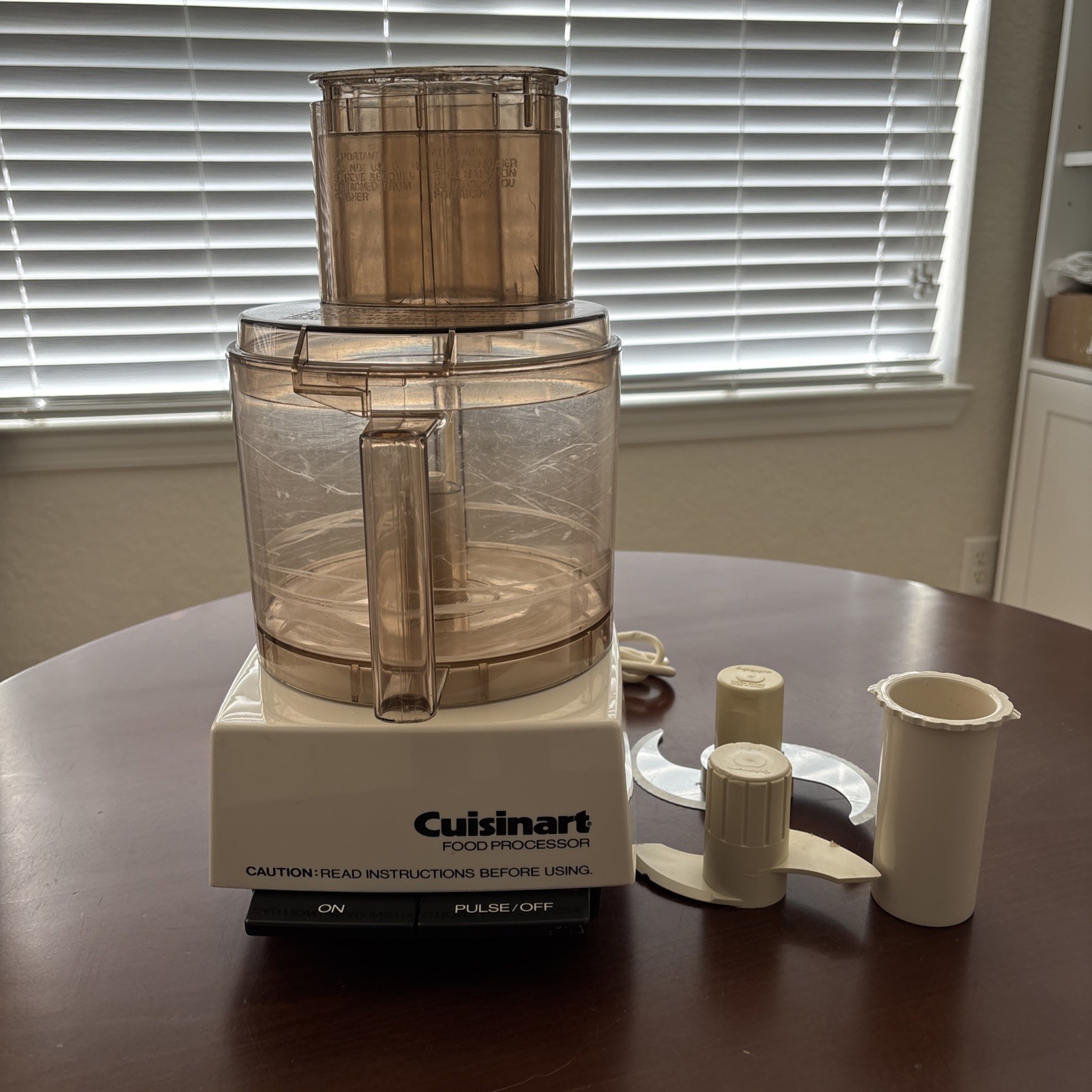 Cuisinart DLC-7E Vintage 7-Cup Food Processor With Attachmen