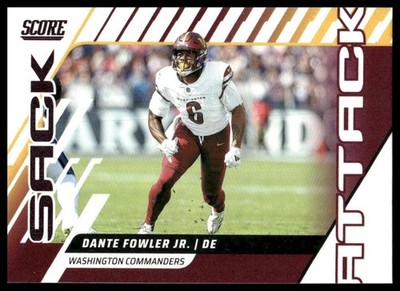 Dante Fowler Jr. 2025 Score #14 Sack Attack Washington Commanders