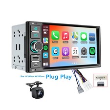 Android Auto Car Stereo BT Radio AM FM Carplay For Nissan Versa Note 2015-2019