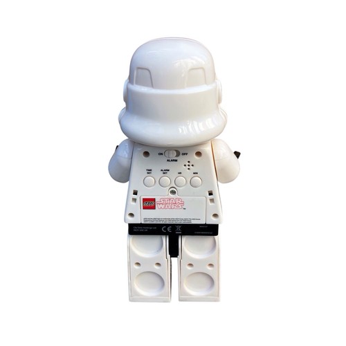 Lego STAR WARS Storm Trooper Digital Battery-Operated Alarm Clock 9” - TESTED - Picture 2 of 11