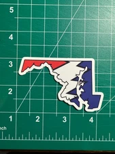 Maryland Stealie - Grateful Dead - Laminated Vinyl Sticker 2"x3"