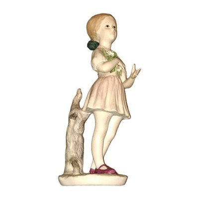 Vintage 1973 Cybis  HEIDI Porcelain Bisque Figurine 7.75 x 3.75 x 2.75 in.