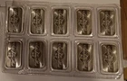 Silver Towne 1oz Silver Bars Pack of 10