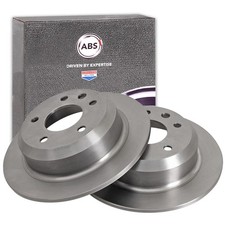 2x A.B.S. BREMSSCHEIBEN 295mm HINTEN passend für DAIMLER DAIMLER XJ JAGUAR XJ