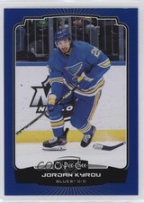 2022-23 O-Pee-Chee Blue Border Jordan Kyrou #12 14bn