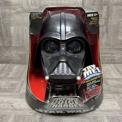 個人装備 DARTH VADER VOICE CHANGER Vintage 2004 Hasbro Star Wars Darth Vader Voice Changer Helmet NEW