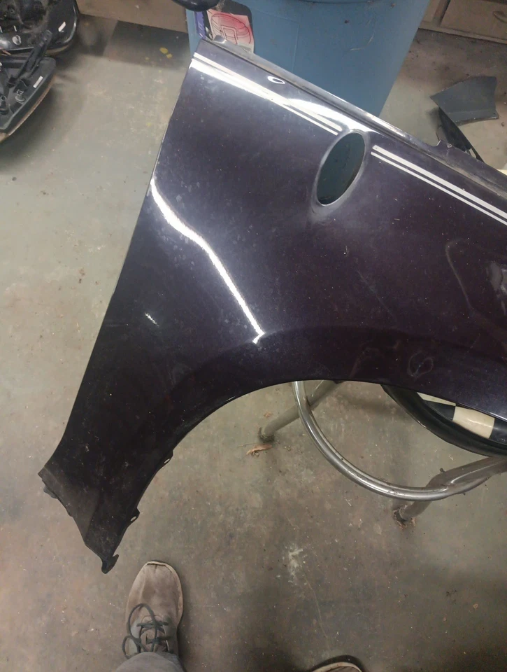 Fender para Chevrolet Equinox 2005-2009 dianteiro passageiro lateral com orifício de antena - Imagem 2 de 4