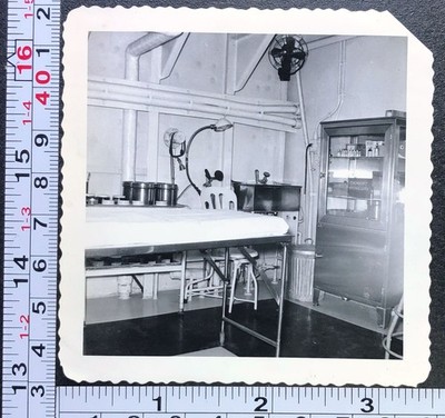 Surgical Surgery Medical Operating Room Science Vintage BW Photo Snapshot