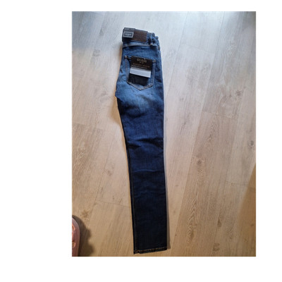 GUESS Reborn Denim Skinny Jeans High Rise Größe 26 Blau Nieten Five-Pocket