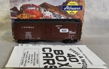 Athearn HO Scale CStPM&O 40' Box Car 10146 CMO 37662 Branchline Kadee