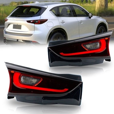 LED Inner Lamp Tail Light Stop W/ Bulb For 2022 2023 2024 Mazda CX-5 Pair LH&RH
