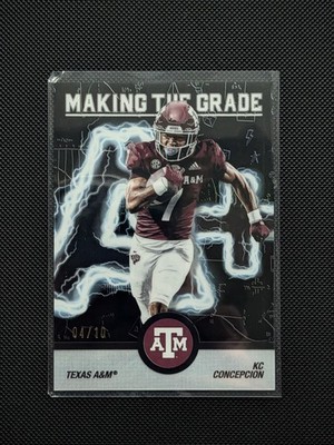 Texas A & M KC Concepcion (Making The Grade 4/10) 2025 Bowman's Best U 