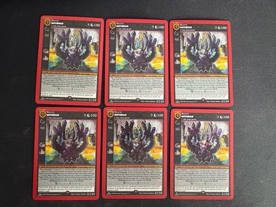 Metazoo Mothman Reverse Holo Lot Of (6) Cryptid Nation 1st Edition 3/159 OG