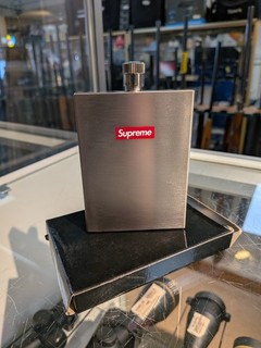 FW13 Supreme Stainless Steel Flask 3 oz Brand New 2013