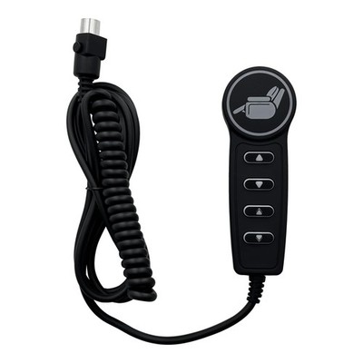 4 Button 5 Pin Remote Hand Control with USB A C Ports and Backlight for Elect...