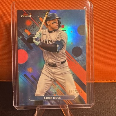 2025 Topps Finest - Common Aaron Judge #51 Sky Blue Refractor /325