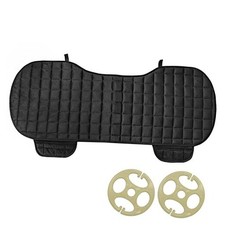 Rear Car Seat Mat,Universal Car Rear Seat Covers with Pockets,Bench Car Seat