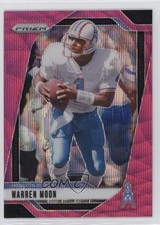 2024 Panini Prizm Pink Wave Prizm Warren Moon #298 HOF ux1