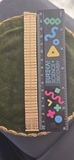 Vintage Excalibur 64 1/5 9ct Rolled Gold F&B Expandable Watch Bracelet 16mm