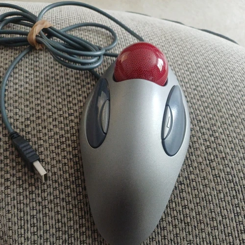 Logitech T-BC21 Trackball Mouse Trackman Marble USB Wired