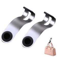 2X Car Auto Back Seat Hook Hanger for Bag Coat Handbag Organizer Headrest Holder