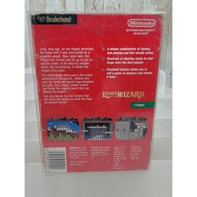 Legacy of the Wizard NES Nintendo Entertainment System W/Box
