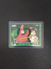 Bob Esponja 2025 Cromo Zafiro 25 Verde/99 Es Mayonesa un Instrumento
