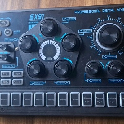 Soundcraft SiXG1 Digital Mixer Desktop USB Interface, Phantom Power Studio