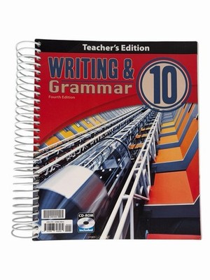 BJU Press Writing and Grammar 10 Fourth Edition Teachers Edition