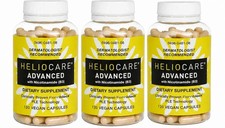 3 Pack Heliocare Advanced Nicotinamide B3 Skin Health 120 Capsules / New in Box