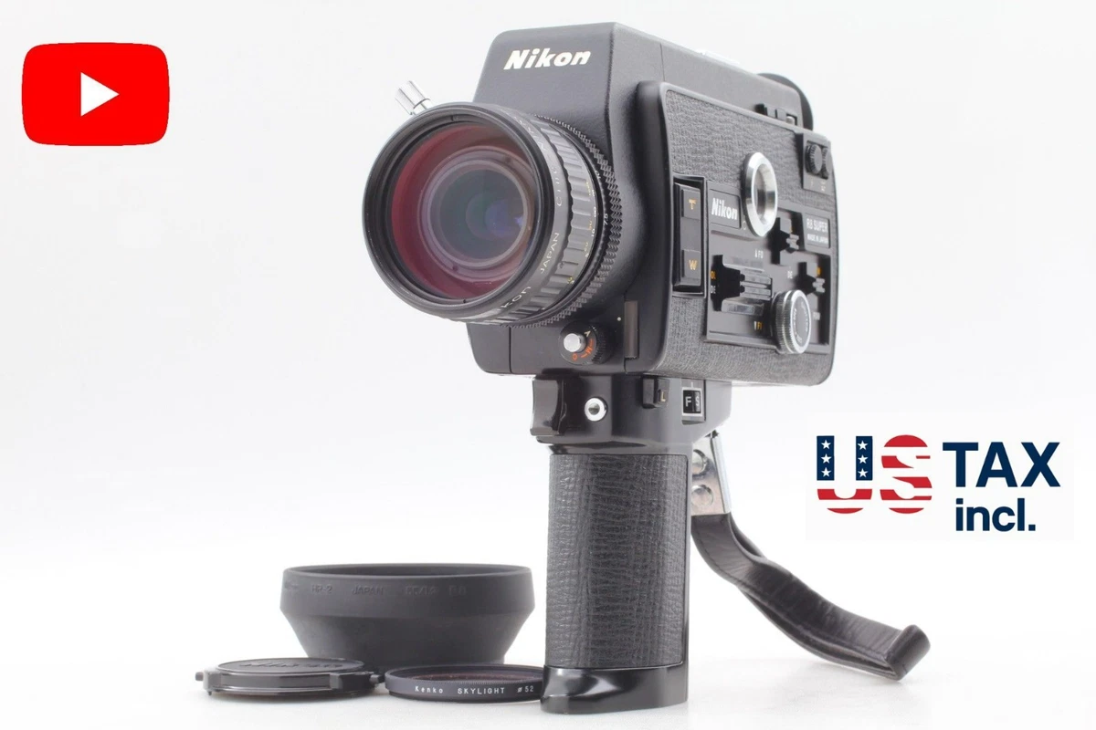 完動品Nikon ニコン R8 SUPER Super 8 8mm フィルムカメラ 【G】Nikon