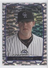 2012 Bowman Draft Draft Picks Silver Ice Scott Oberg #BDPP113 p4e