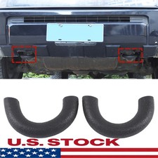Black Front Trailer Ring Tow Hook Eco Sleeve Cover For Toyota Tundra 2007-21 Us Black Front Trailer Ring Tow Hook Eco Sleeve Cover For Toyota Tundra 2007-21 Us