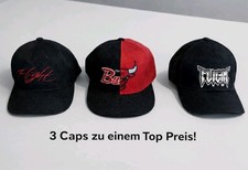 Drei Originale Snapback Caps Jordan/ Mitchell & Ness Chicago Bulls  Top!  