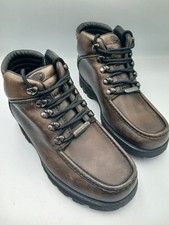 Rockport Size 7 W Hydro Shield XCS Dark Brown Waterproof Leather Mens Boots