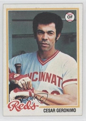 1978 Topps Cesar Geronimo #354 2d4