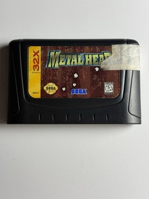 Sega Genesis 32X Game Only Metal Head 