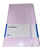 Journal 8.25 X 5.25", Pink Hardcover By U Style 240 Pages DOTTED Pages Sealed