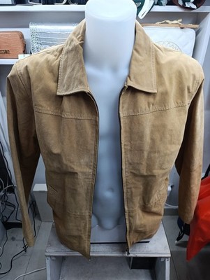 Jacke Herren JCC Aus Kamel Leder Größe 48 AT244