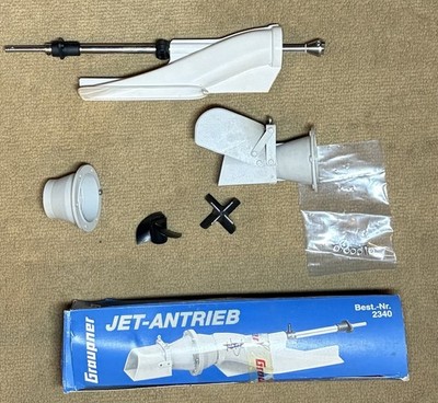 Vintage Graupner Rc Boat Jet Drive With Reversing Unit. Free Shipping