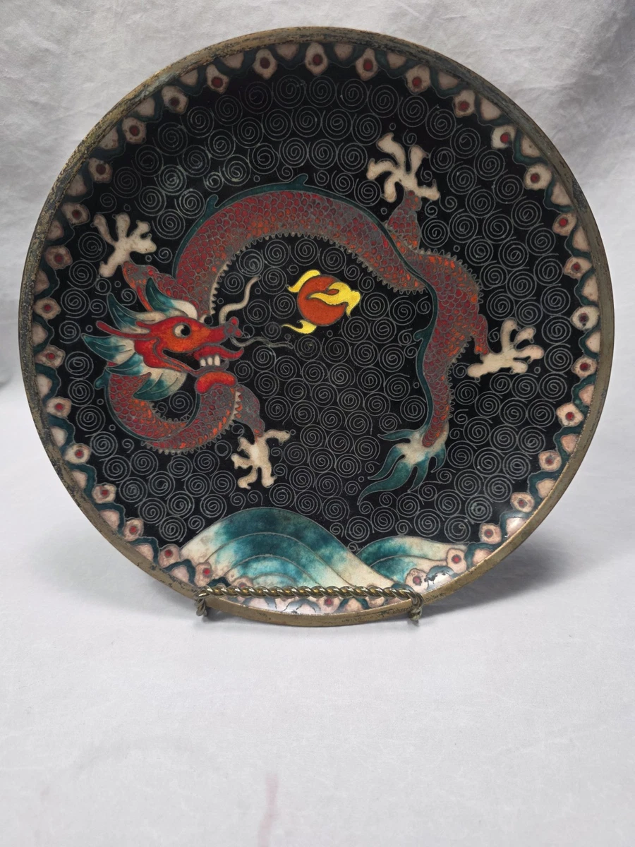 中国古董黄铜盘子| eBay