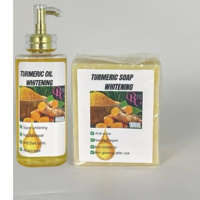 Bedi Glow Turmeric Whitening Soap Anti-acne 150g Rectangular Yellow
