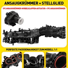 Ansaugkrümmer Mit Stellmotor Motor Für BMW  1 3 5er F10 F11 F20 F21 F30 F31 Mini