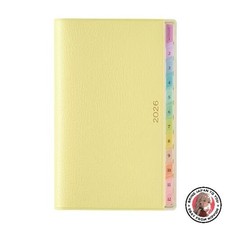 NEW Nolty Pagem 2026 Weekly Compact Planner with Grid Memo Pads Lime Green 2193