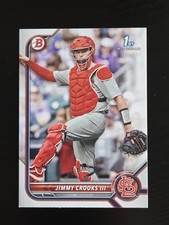 2022 Bowman 1st Jimmy Crooks III Paper BD-178