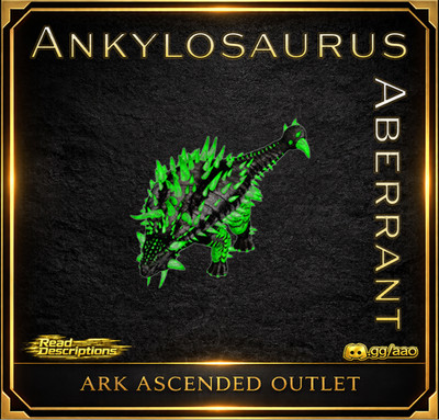 Aberrant Ankylosaurus-Anky-Ark Survival Ascended ASA-Dino-PVE-PC/XBOX/PS5-AAO