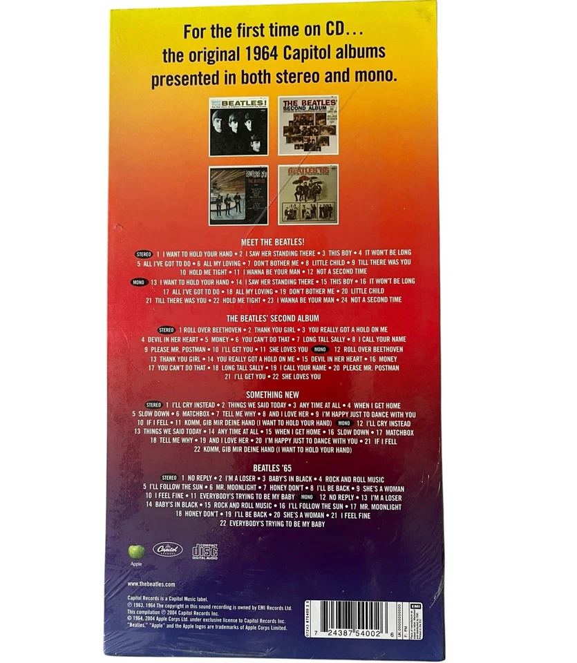 The Beatles - The Capitol Albums Vol.1 Collectors CD + 48pg Book 2004 Rare OOP - Image 4 of 4