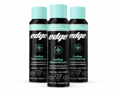 Edge Cooling Eucalyptus & Tea Tree Shave Gel 7 Oz 3 Pack