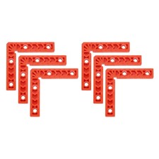 6Pcs Corner Clamp 90 Degree Right 4 Inch Angle Clamp Set, Orange