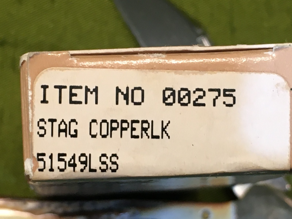SMITHカミオン55個セット 51+4オマケ Case XX Copperlock ~ 51549L SS ~ STAG ~ Floating Dots ~ NIB | eBay